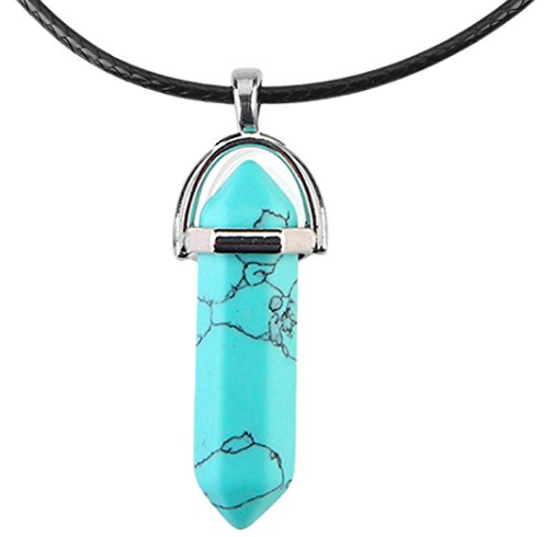 Gemstone Bullet Pendant Healing Quartz Crystal St Steel Chain Men Necklace  | eBay